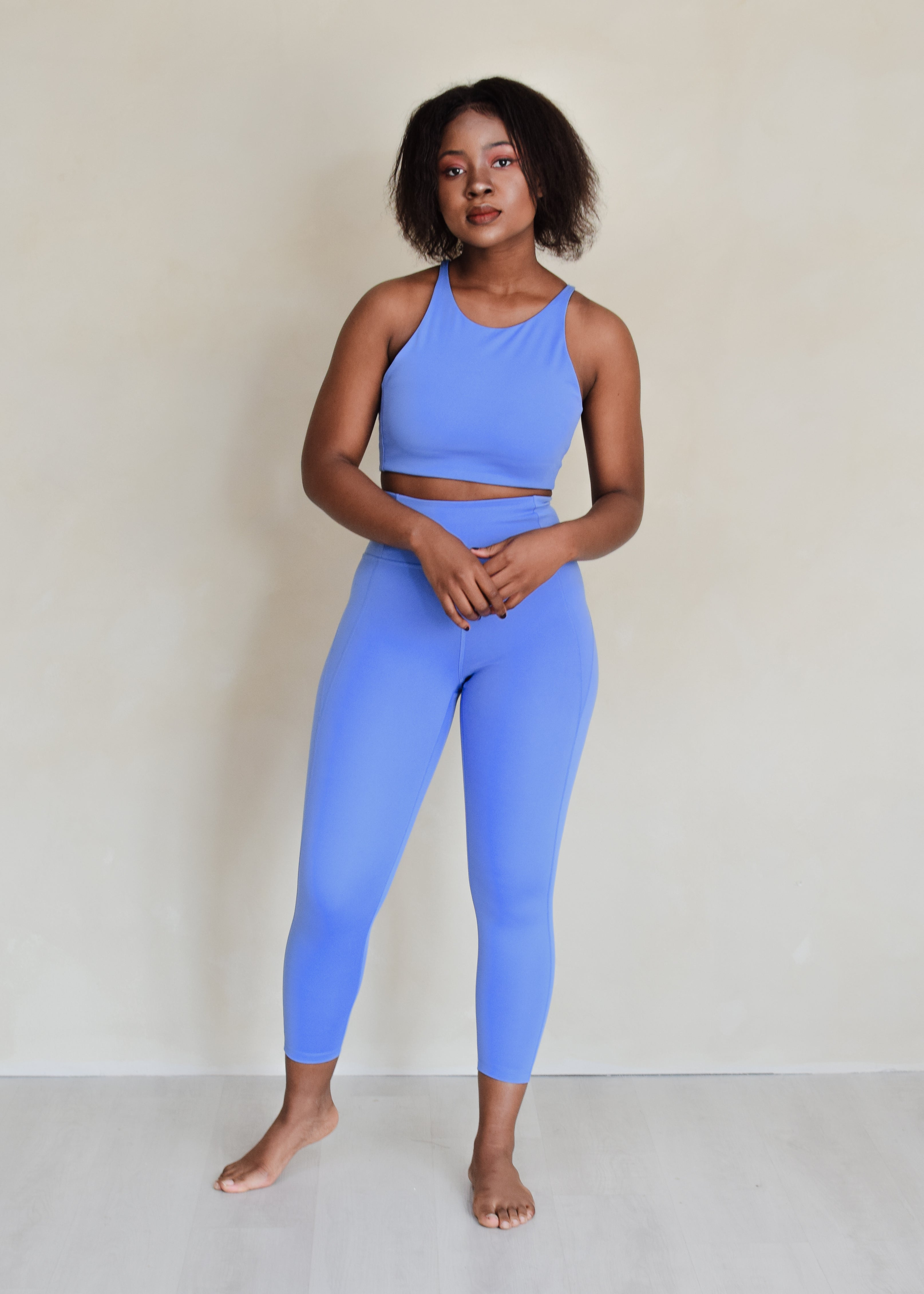 Girlfriend Collective High Rise Legging in Sky – Style Trend Clothiers